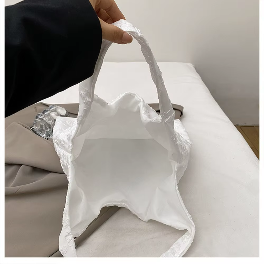 Sac à main de Style japonais pour femmes, sac à bandoulière tendance de grande capacité, sac de Shopping à motif floral pour femmes