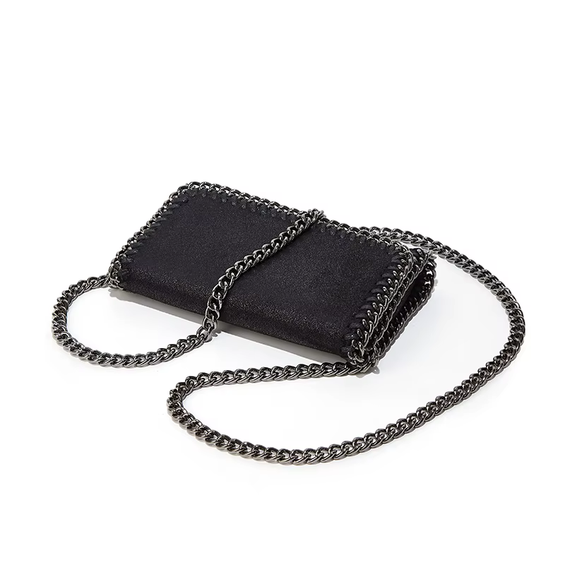 Mini sac à bandoulière de luxe pour femmes, sac à bandoulière avec chaîne, avec porte-monnaie pour téléphone, portefeuille élégant de marque, pochette à main