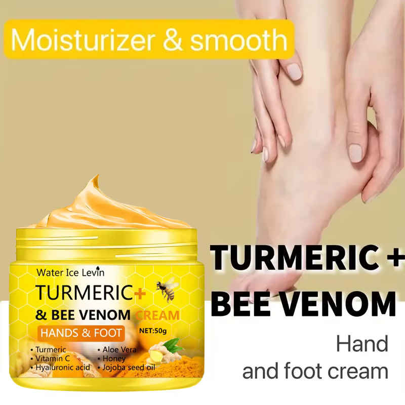 Curcuma veine d'abeille Anti-séchage fissure pied crème main craquelée réparation peau élimination soin