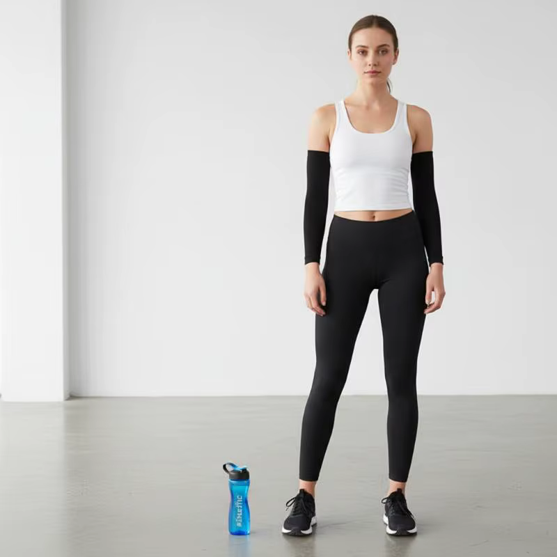 Manchon de compression amincissant pour les bras (1 paire) – Aide à perdre la graisse