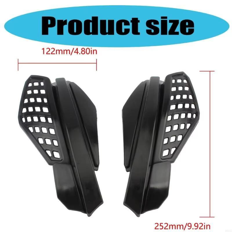 Races Moto-protège-mains Motocross Hand Protector Set pour les motos H9ee