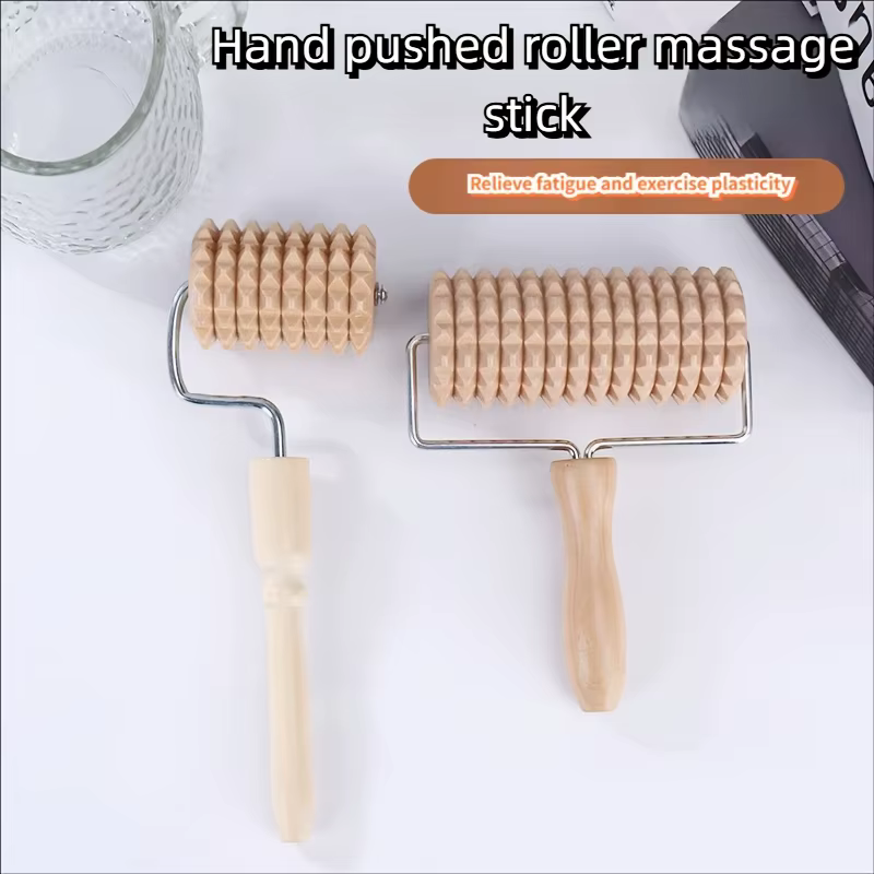 【 Meridian Clearing 】 1 bâton de massage à rouleaux pour soulager la raideur musculaire