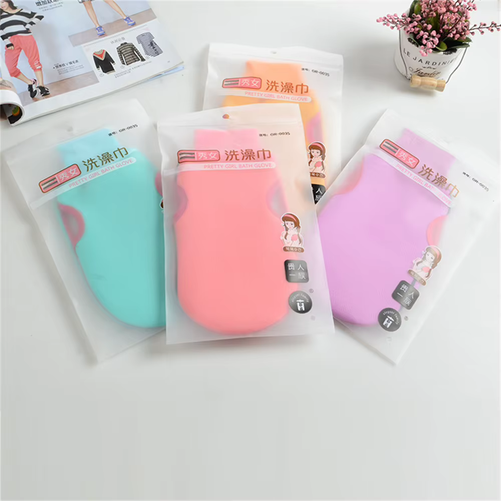 Gants exfoliants doubles