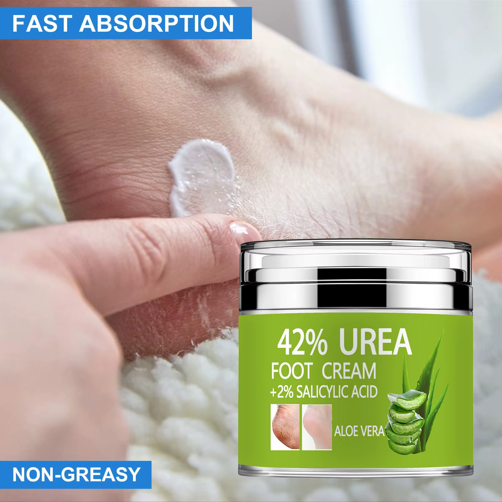Crème d'urée 42% Plus acide salicylique 2%