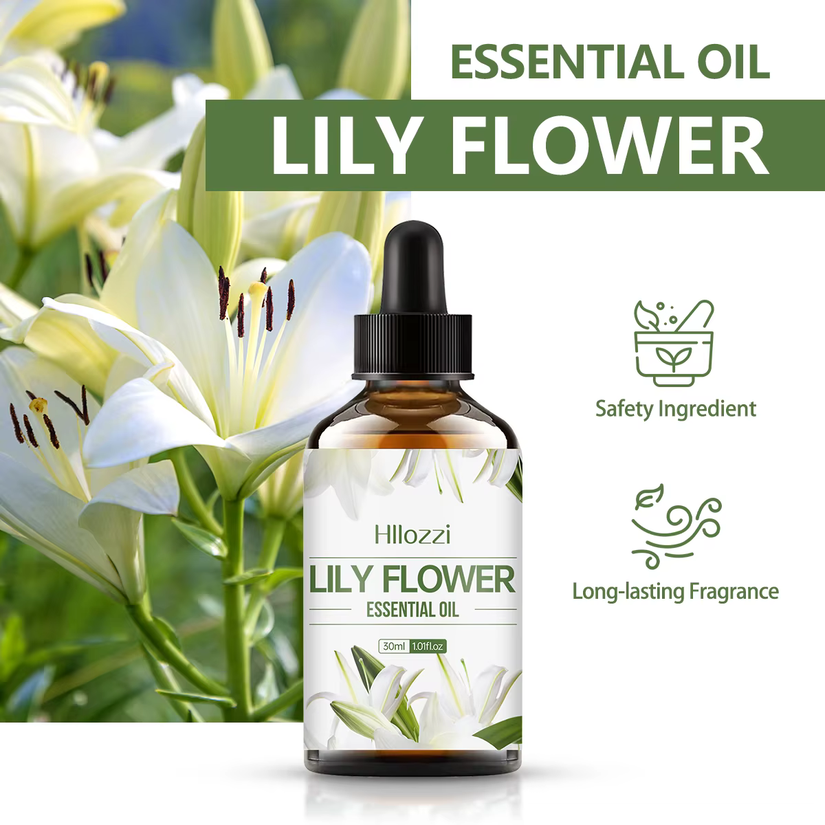 Huile essentielle de fleur de lys 30 ml