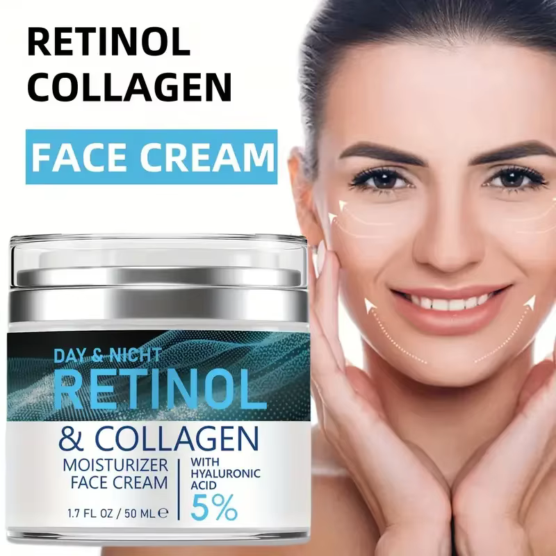ENVISHA rétinol collagène crème visage soins de la peau Anti-âge rides hydratation profonde hydratant santé