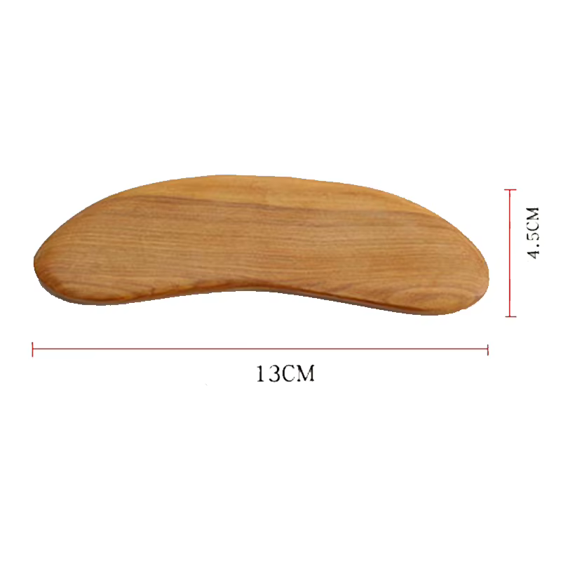 Grattoir Gua Sha en bois