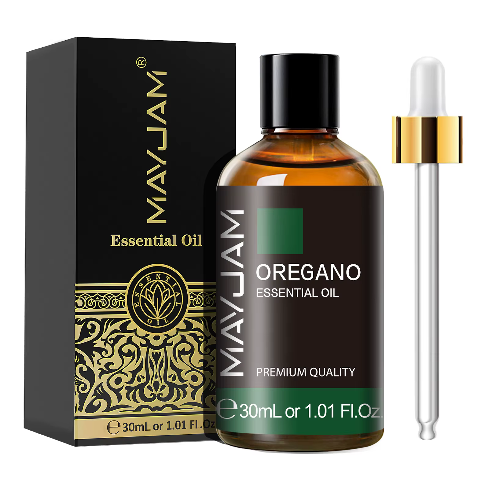 MAYJAM 30ML avec compte-gouttes huiles essentielles Oregano citron Eucalyptus menthe verte Neroli Helichrysum curcuma anis étoile arbre à thé