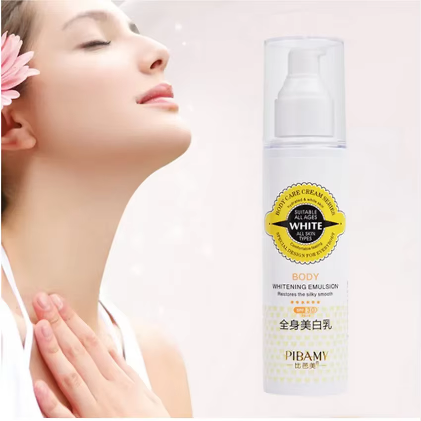 Crème blanchissante pour la peau foncée