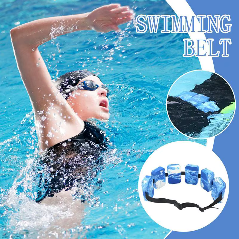 Ceinture flottante de natation EVA, ceinture d'aérobic aquatique réglable, planche flottante arrière, aide à la flottabilité, ceintures d'entraînement pour Sports aquatiques