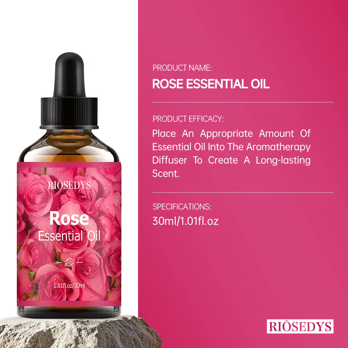 Huile essentielle de rose