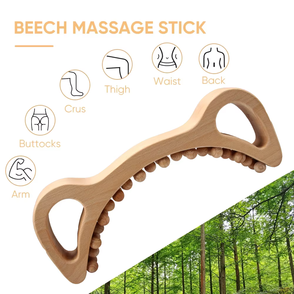 Outils de Massage thérapeutique en bois