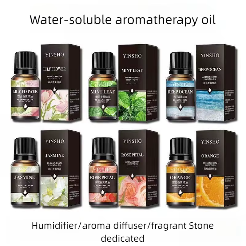 17 saveurs 10ml huiles essentielles pour diffuseur d'arôme humidificateur d'air maison soluble dans l'eau lavande Rose Eucalyptus blanc pêche Oolong