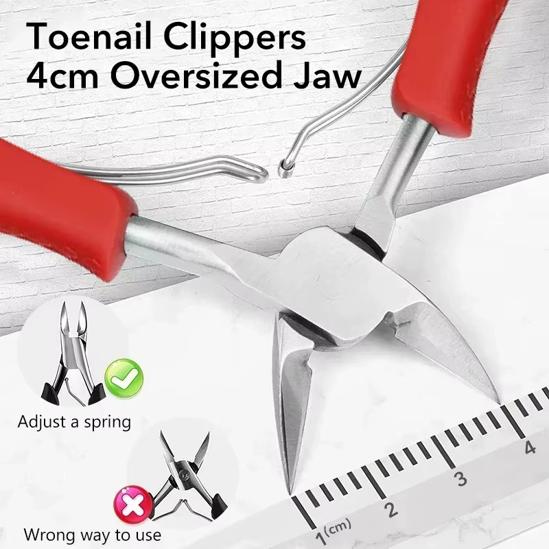 Kit professionnel correcteur d'ongles incarnés – Coupe-ongles de qualité podologie