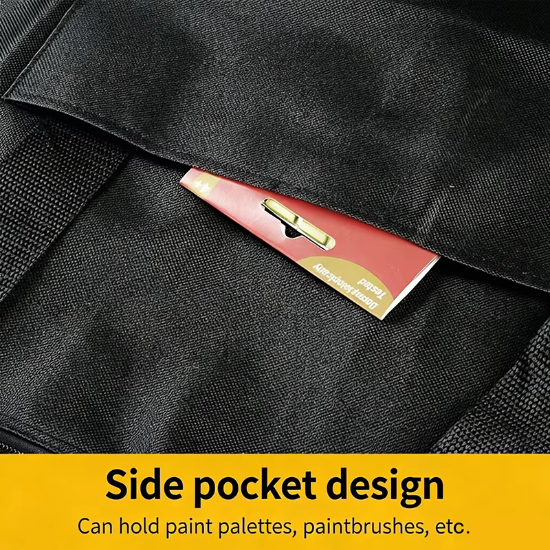 Sac de dessin POTENTATE - Outils de peinture, sac de rangement pour planche à dessin, toile imperméable, sac à dos à bandoulière
