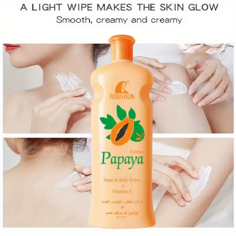 Lotion corporelle à la papaye