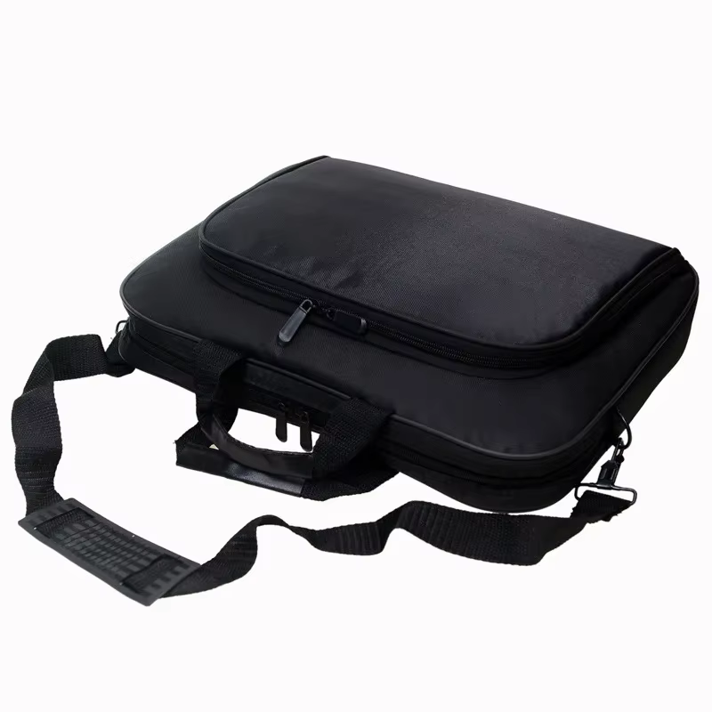 15.6 pouces 17 pouces pochette d'ordinateur affaires Portable en Nylon ordinateur sacs à main ordinateur Portable épaule sac à main fermeture éclair épaule Style Simple