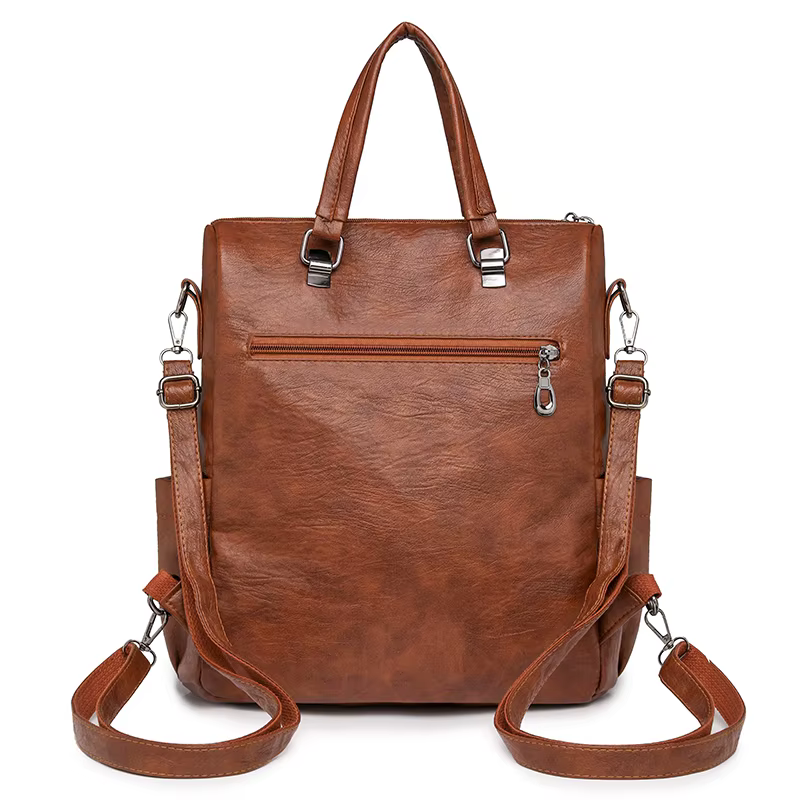Sac à bandoulière en cuir souple pour femmes, sac à bandoulière multifonctionnel à la mode, sac à main polyvalent pour les déplacements, nouvelle collection 2025
