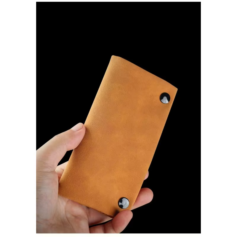 Pochette à tabac en cuir ponctué de graines, faite à la main, sac de rangement pliable, multifonctionnel, pour hommes, accessoires de fumeur