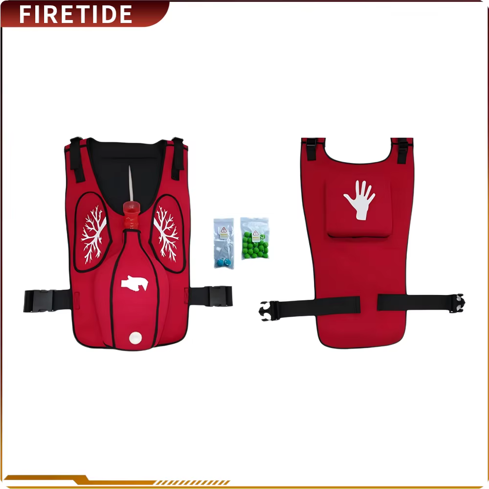 Entraînement de premiers secours Gilet d'entraînement Heimlich Gilet Heimlich Gilet d'entraînement de premiers secours Obstruction des voies respiratoires et sauvetage d'asphysie