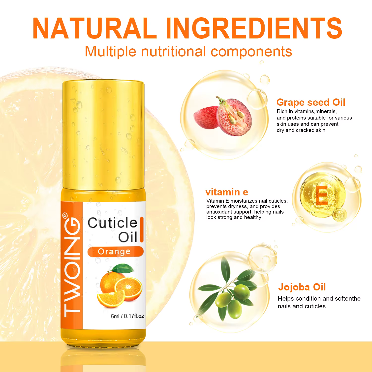 TWOING Huile pour Cuticules 5ml