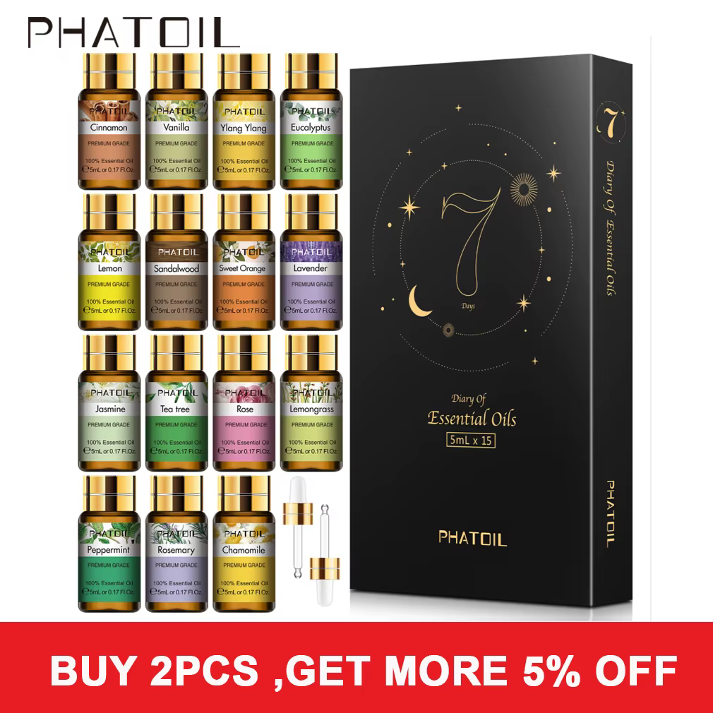 Huiles essentielles pures 15 pièces