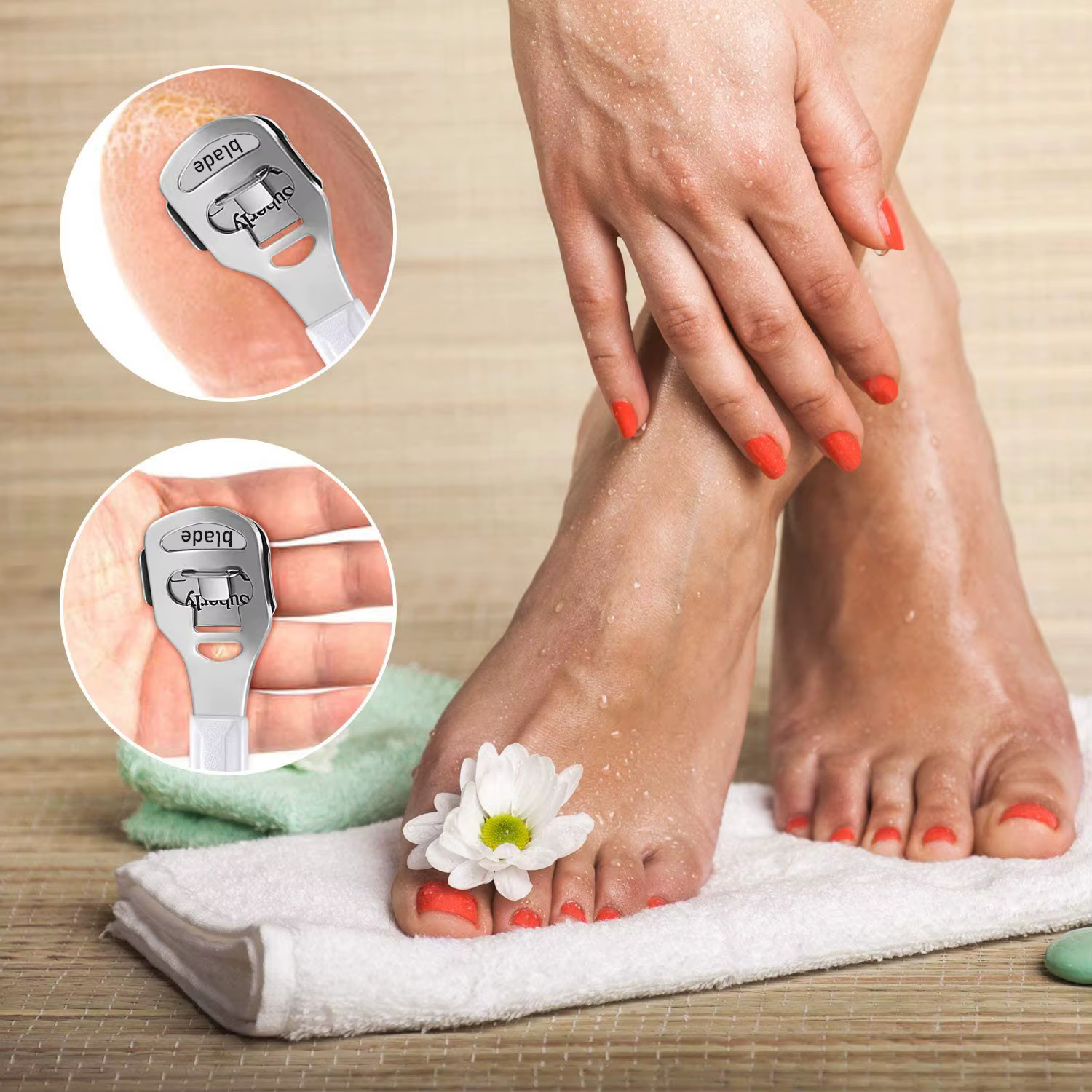 Rasoir pour callosités des pieds