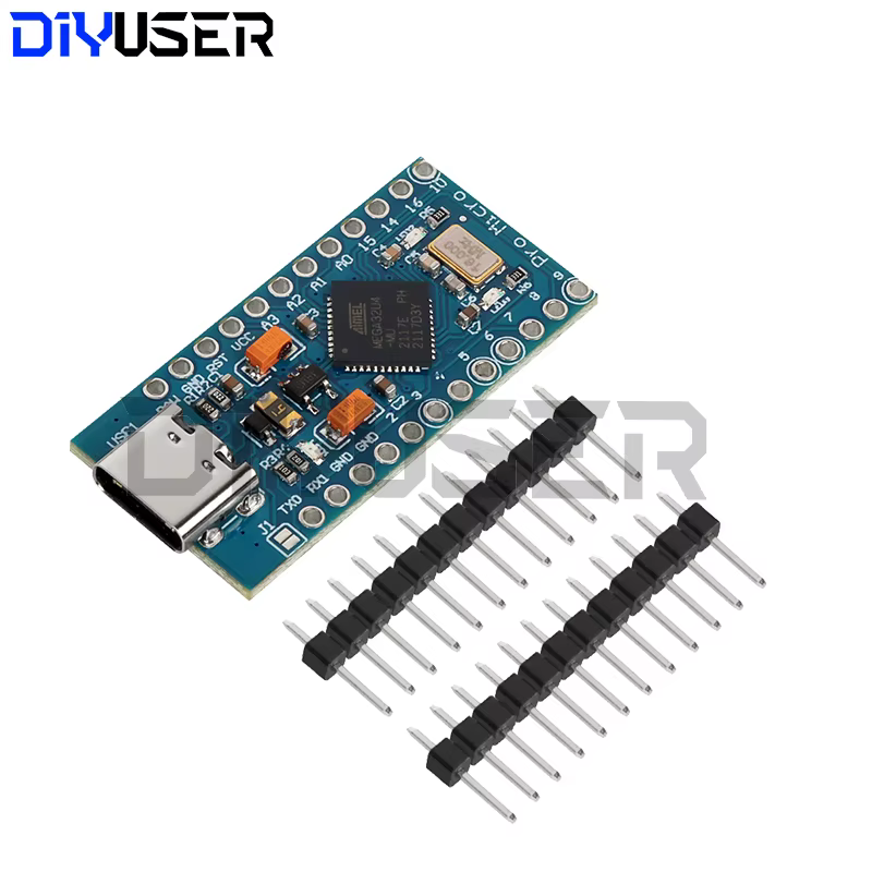 Module USB MICRO/MINI/TYPE-C ATMEGA32U4 5V 16MHz, carte contrôleur ATMEGA32U4-AU/MU Pro-Micro, remplace Pro Mini