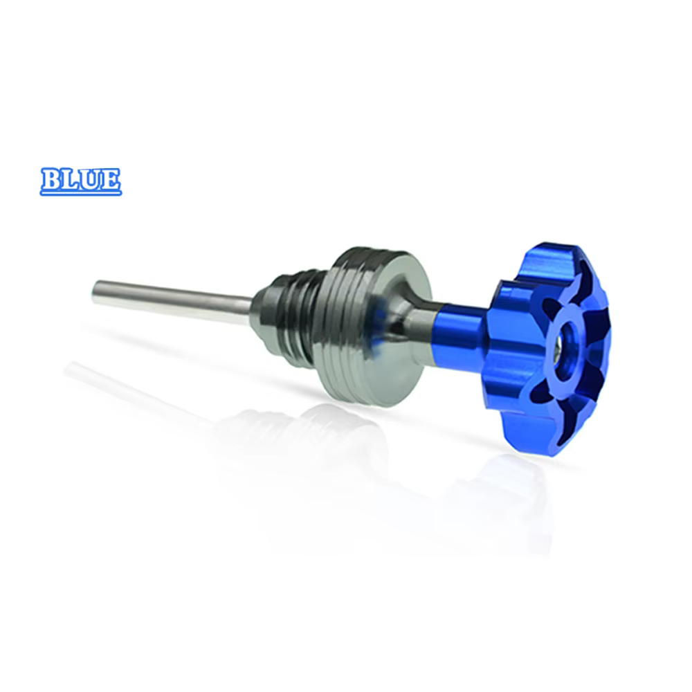 Jauge de niveau d'huile moteur et bouchon de réservoir de carburant pour moto, ATV, Go Kart, Dirt Bike 110cc 126cc - Outil d'entretien moto