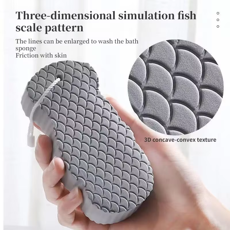 Éponge exfoliante douce pour le corps