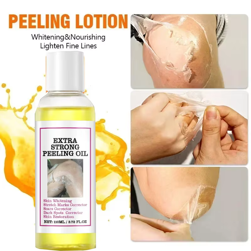 Huile de Lotion peeling jaune 100% bio