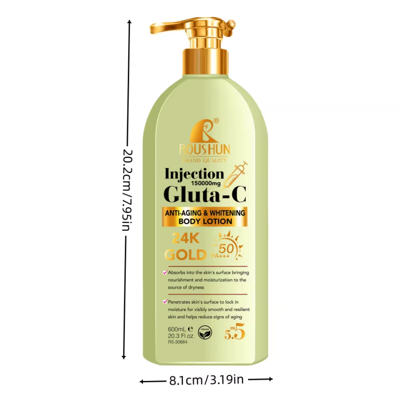 600ml GLUTA-C Lotion pour le corps crème solaire 2-en-1