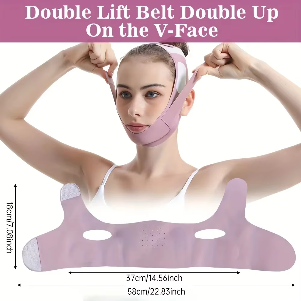 Femmes visage minceur pansement V ligne