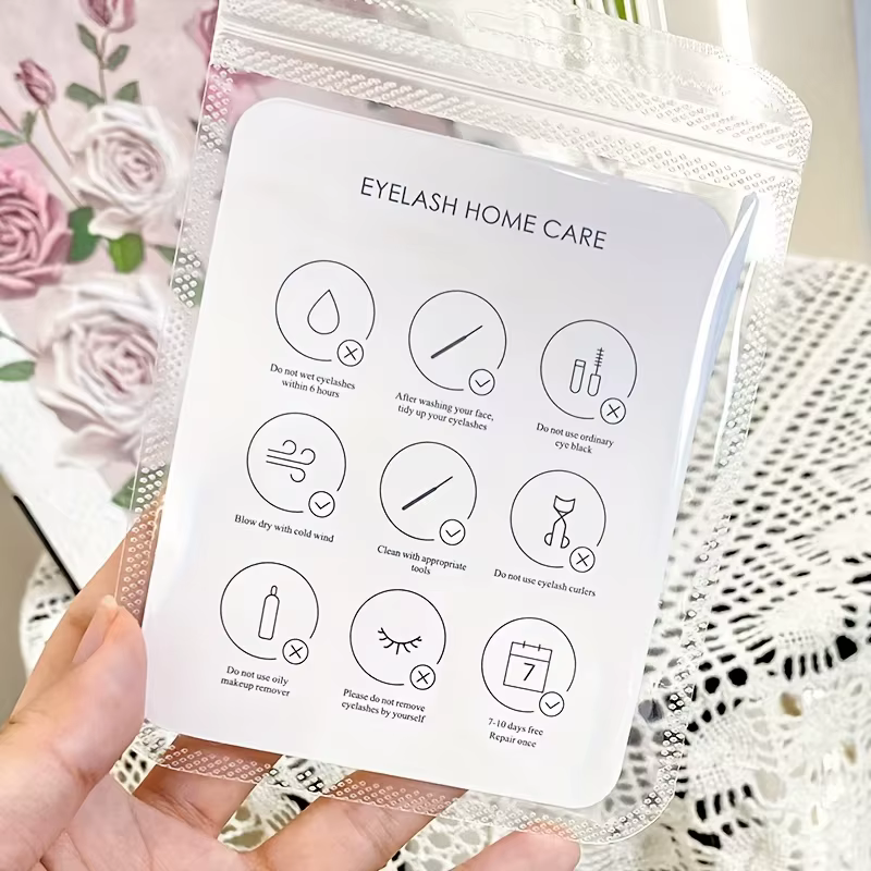 Kit professionnel de soins post-cils pour salons et étudios de cils