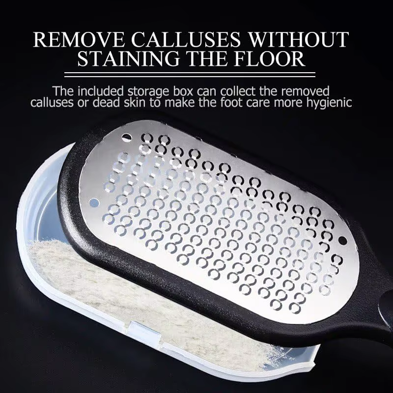 Dissolvant professionnel de callosités en acier inoxydable