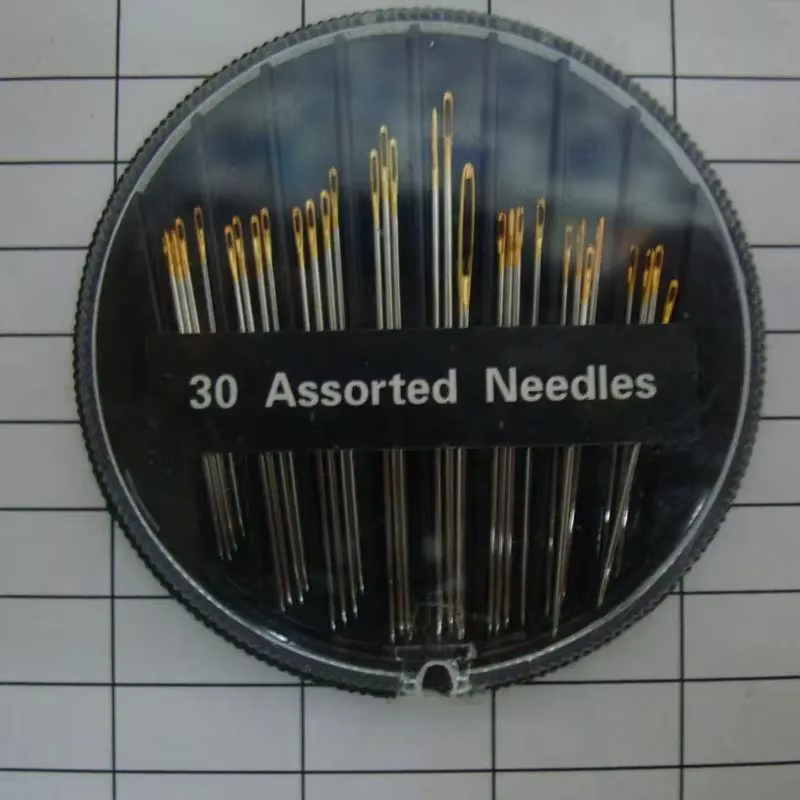 30PCS Assorted Hand Sewing Needles Embroidery Mending Craft Quilt Sew Case