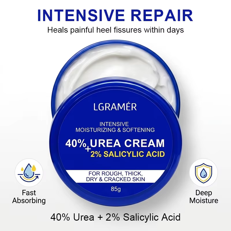 Crème pour les pieds à 40% d'urée + 2% d'acide salicylique