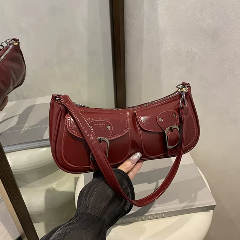 Sac à bandoulière pour femme, tendance et stylé, pour le quotidien, petit sac à main chic pour scooter, sac à bandoulière croisé élégant