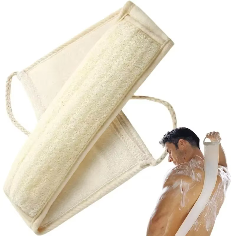 Massage exfoliant pour épurateur de peau du dos