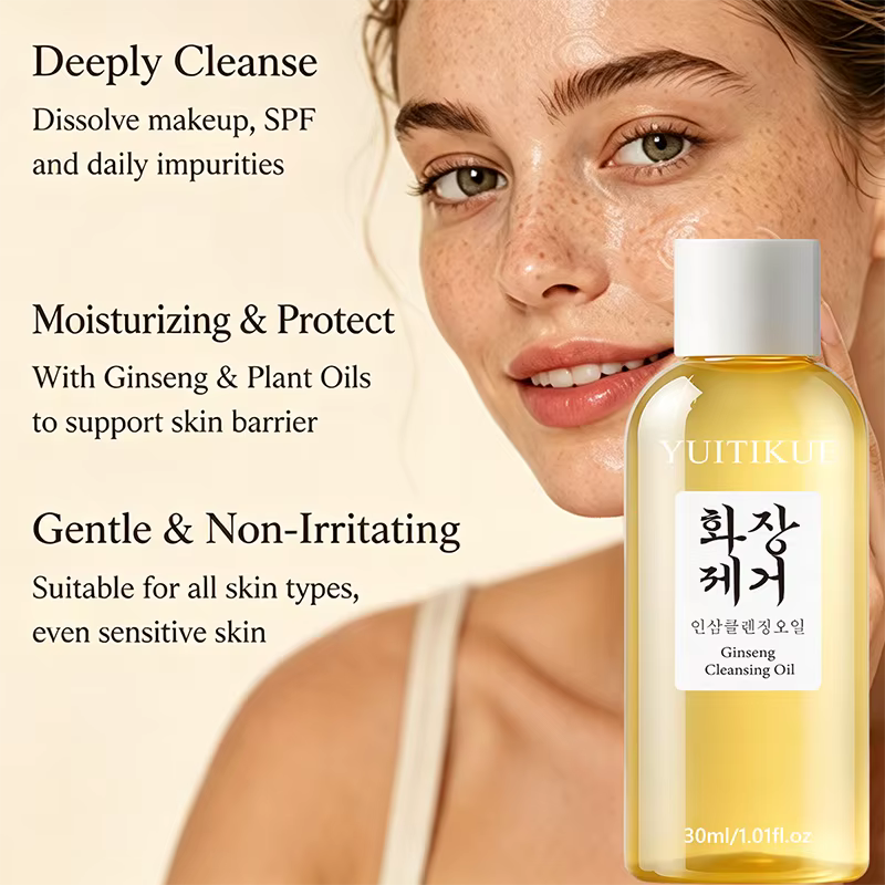 Huile nettoyante au ginseng 30 ml