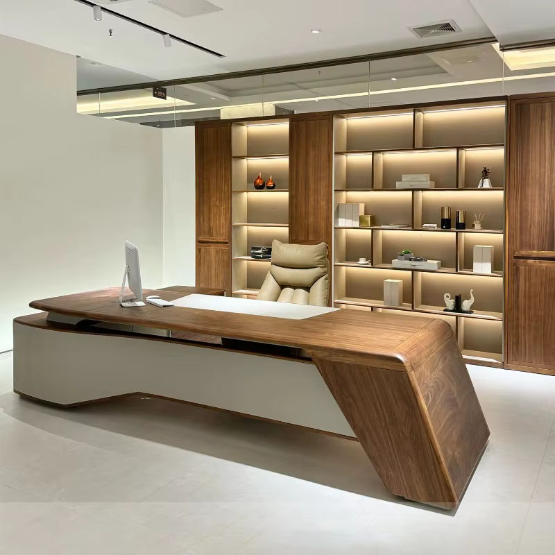 Bureau de mode en bois Simple créatif pas cher intérieur grande taille Bureau économiser de l'espace Meuble Bureau meubles de Style chinois