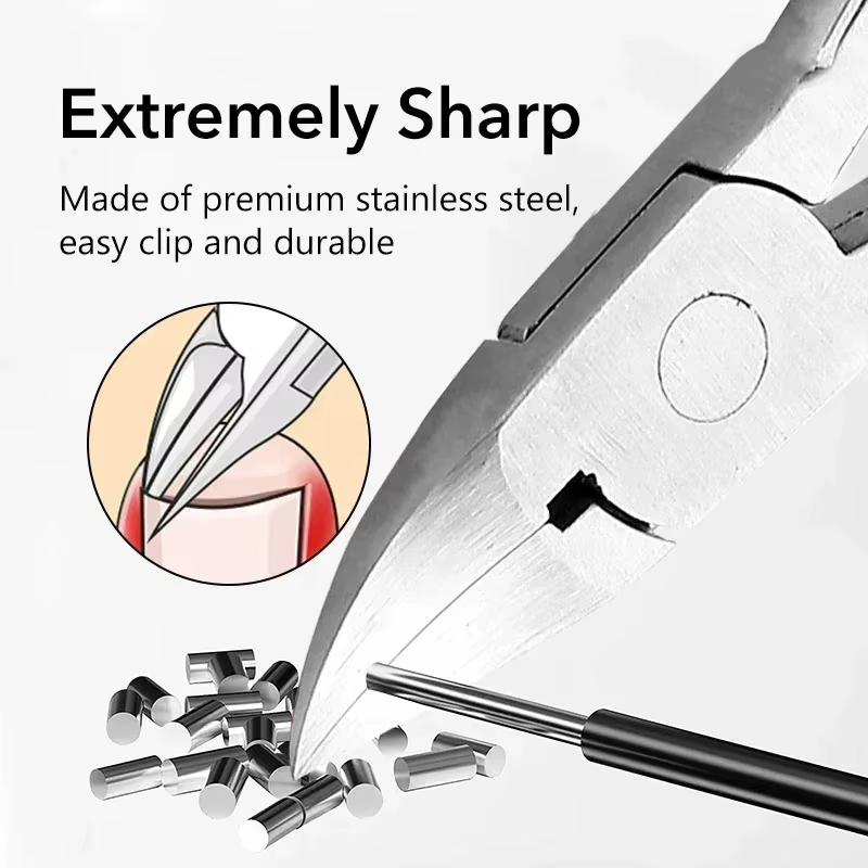 Kit professionnel de correction des ongles incarnés – Coupe-ongles de qualité podologique