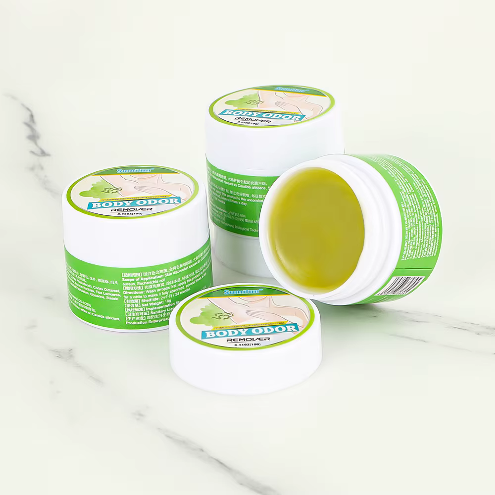 Crème déodorante à base de plantes pour aisselles