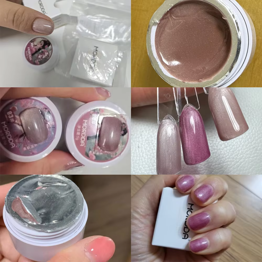 Vernis à ongles blanc au clair de lune