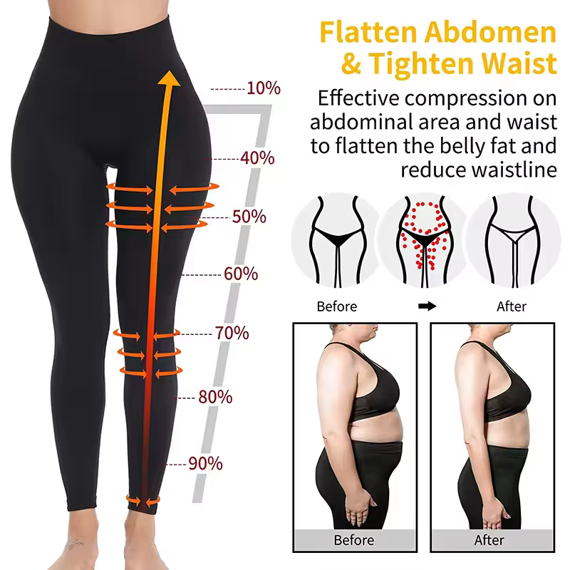 Leggings de Compression Anti-Cellulite pour Femme