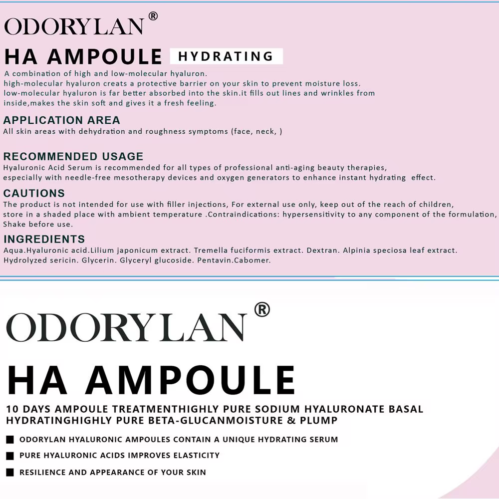 Sérum pour le visage à l'acide hyaluronique