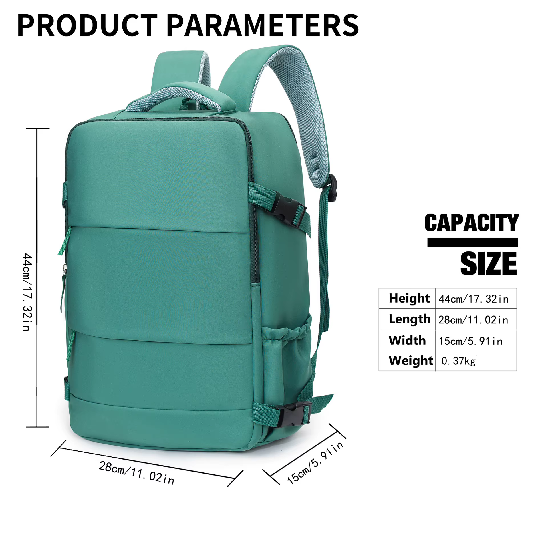 Sac à dos de voyage Ryanair 40x30x20, bagage cabine, bagage à main pour hommes et femmes, sac à dos pour ordinateur portable de loisirs