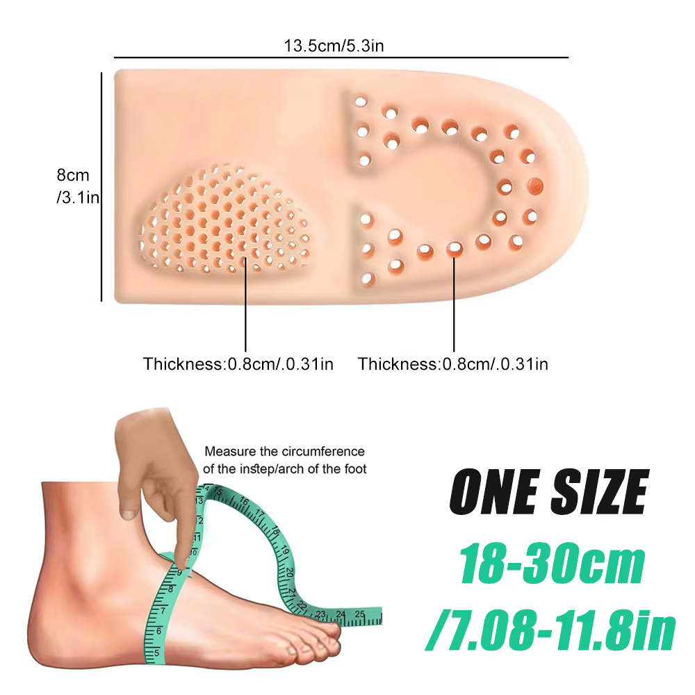 1 paire de gobelets de protection du talon avec Support de voûte plantaire pour la fasciite