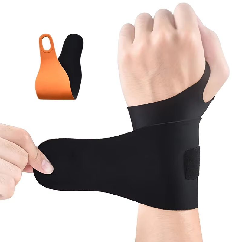 Attelle de poignet réglable parfaite pour les femmes et les hommes, sangle de soutien enveloppante, attelle de canal carpien, Fitness, adaptée à la main droite et gauche