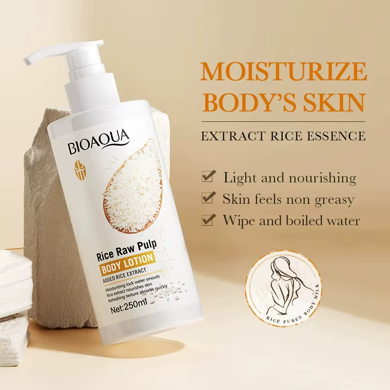 Gel douche au lait de riz